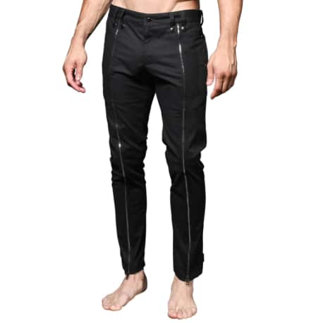 Andrew Christian Pantalon Zipper Special Forces Noir