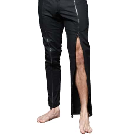 Andrew Christian Pantalon Zipper Special Forces Noir