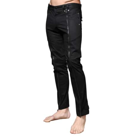 Andrew Christian Special Forces Zipper Pants - Black