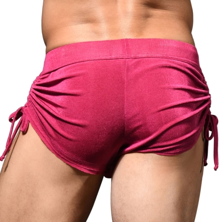 Andrew Christian Short Ajustable Sensual Rib Magenta