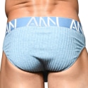 Andrew Christian Slip Almost Naked Essential Rib Bleu Ciel