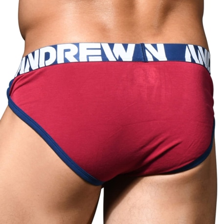 Andrew Christian CoolFlex Modal Briefs with Show-It - Burgundy