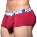 Andrew Christian CoolFlex Modal Trunks with Show-It - Burgundy