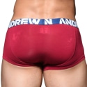 Andrew Christian CoolFlex Modal Trunks with Show-It - Burgundy