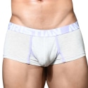 Andrew Christian Boxer CoolFlex Modal Show-It Blanc Chiné