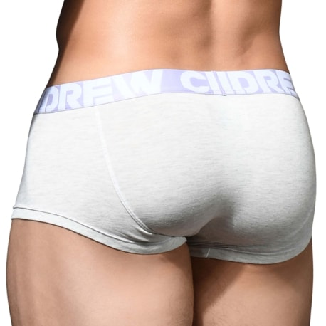 Andrew Christian CoolFlex Modal Trunks with Show-It - Heather White