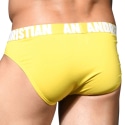 Andrew Christian Slip Almost Naked Eco Collective Jaune