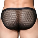 Andrew Christian Almost Naked Seductive Lace Briefs - Black