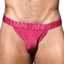 Andrew Christian Almost Naked Sensual Rib Jock - Magenta