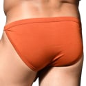 Andrew Christian Almost Naked "Sex" Bamboo Tanga Briefs - Pumpkin