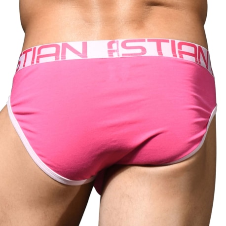 Andrew Christian Bulge C-Ring Briefs - Fuchsia