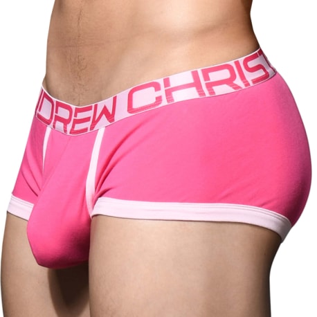 Andrew Christian Bulge C-Ring Trunks - Fuchsia