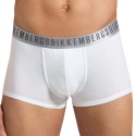 Bikkembergs 2-Pack Silver Cotton Boxer Briefs - White