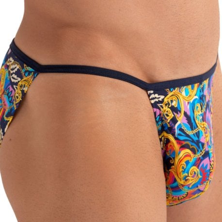 HOM Funky Styles Tanga Briefs - Multicolor