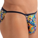 HOM Funky Styles Tanga Briefs - Multicolor