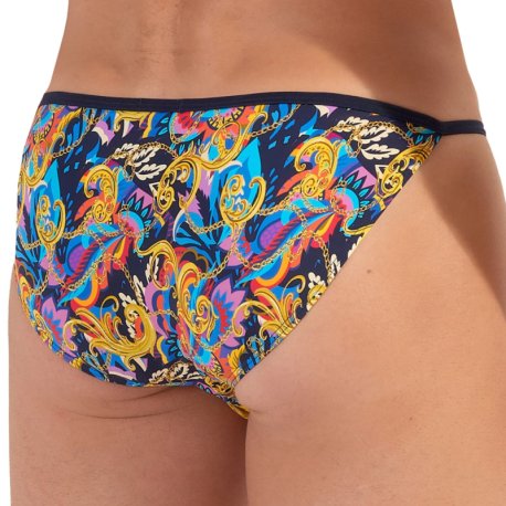 HOM Funky Styles Tanga Briefs - Multicolor