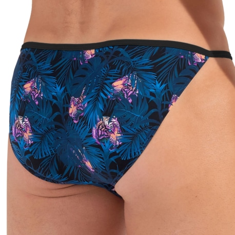 HOM Funky Styles Tanga Briefs - Navy