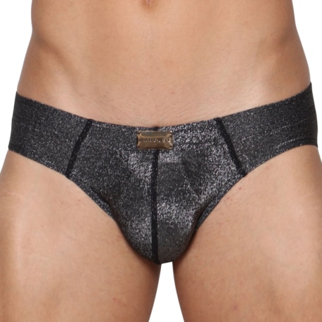 Marcuse Slip Glisten Noir - Argent