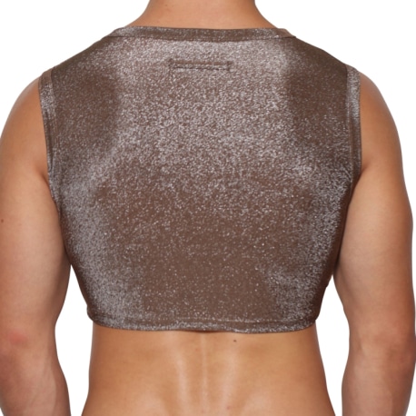 Marcuse Crop Top Glisten Bronze