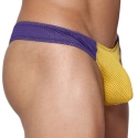 Marcuse Tahiti Thong - Yellow - Purple