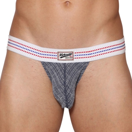 Marcuse Slip Tanga Uomo Bleu Marine