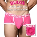 Andrew Christian Boxer Bulge C-Ring Fuchsia