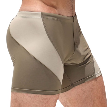 Rufskin 446 Cycle Shorts - Khaki