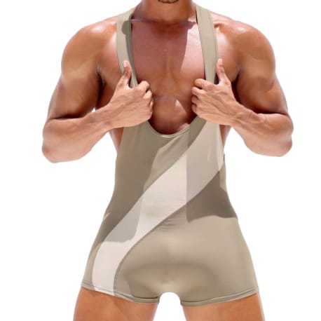 Rufskin 805 Sport Singlet - Khaki