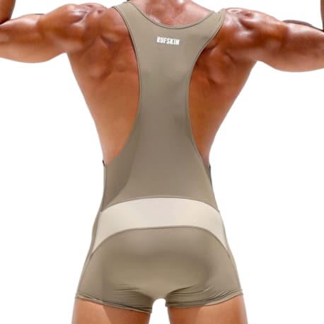 Rufskin 805 Sport Singlet - Khaki