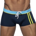 Addicted Boxer de Bain Sport Detail Binding Marine