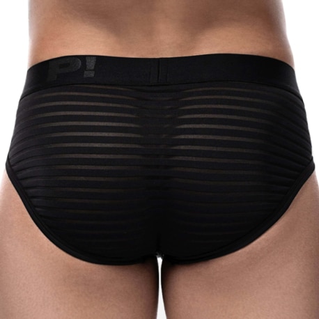 Pump! Whisper Briefs - Black