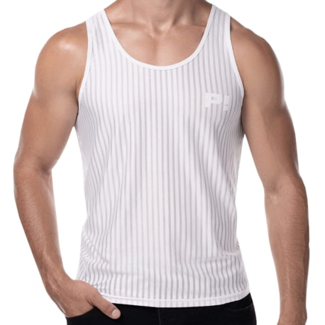 Pump! Whisper Tank Top - White