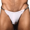 Andrew Christian Unleashed Chain Thong with Almost Naked - Pink