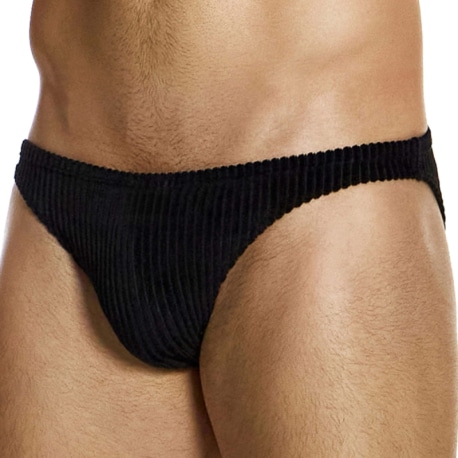 Modus Vivendi Corduroy Low Cut Brief - Black