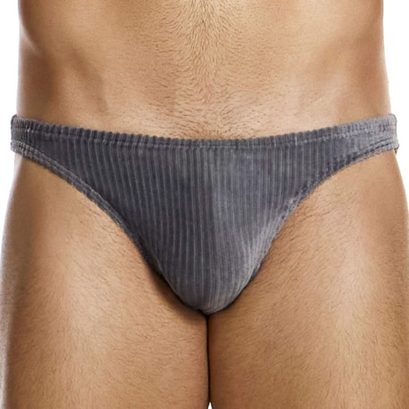 Modus Vivendi Corduroy Low Cut Brief - Grey