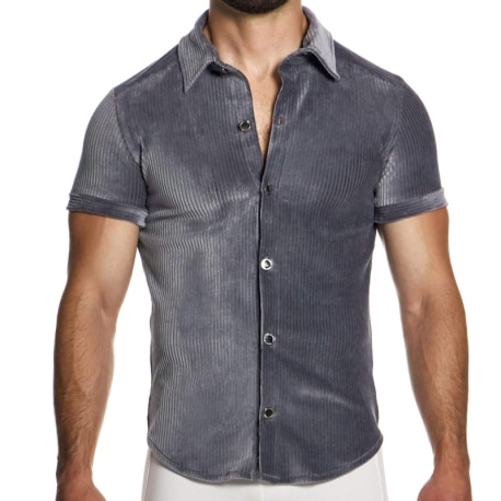 Modus Vivendi Corduroy Shirt - Grey