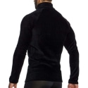 Modus Vivendi Corduroy Rollneck Top - Black