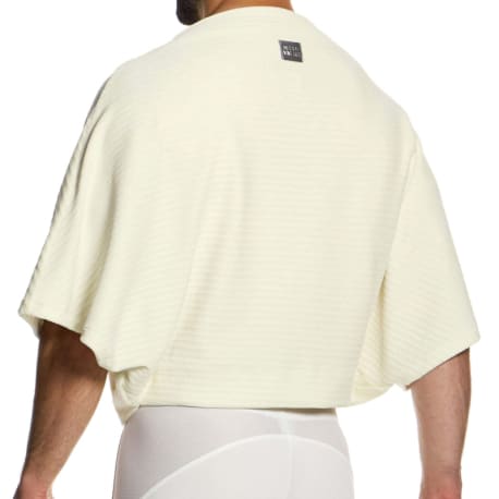 Modus Vivendi Corduroy Boxy T-Shirt - Off White