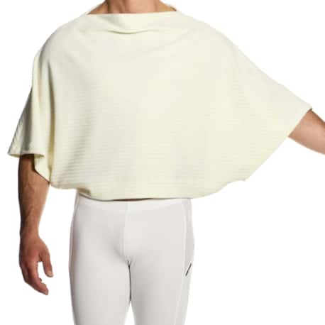 Modus Vivendi T-Shirt Boxy Corduroy Blanc Cassé