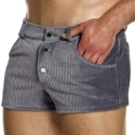 Modus Vivendi Corduroy Shorts - Grey