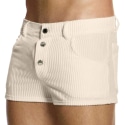 Modus Vivendi Corduroy Shorts - Off White