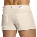 Modus Vivendi Short Corduroy Blanc Cassé