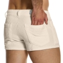 Modus Vivendi Corduroy Shorts - Off White