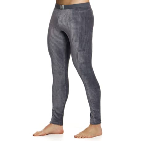 Modus Vivendi Corduroy Leggings - Grey