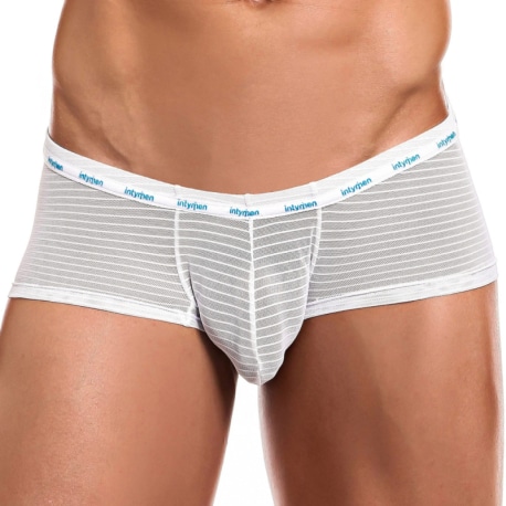 Intymen Boxer Mini Groove Blanc