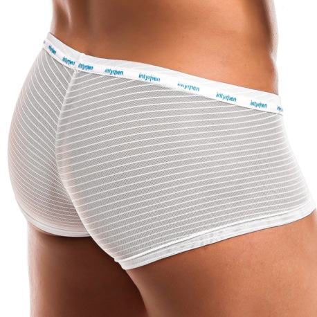 Intymen Boxer Mini Groove Blanc