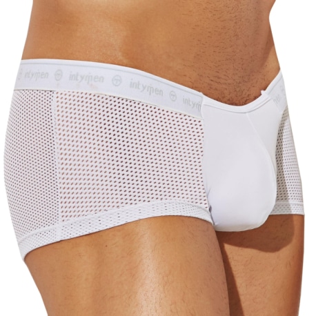 Intymen Boxer Court Classic Blanc