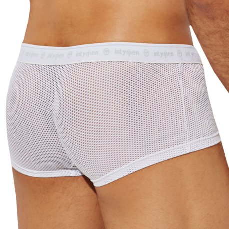 Intymen Boxer Court Classic Blanc