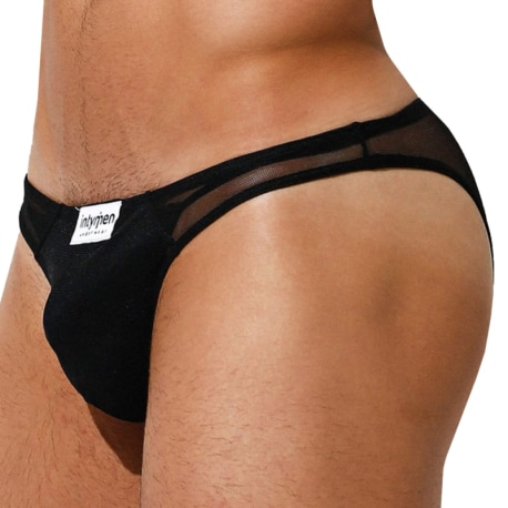 Intymen Azurro Bikini Briefs - Black