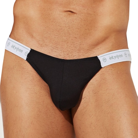 Intymen Feel Tanga Briefs - Black